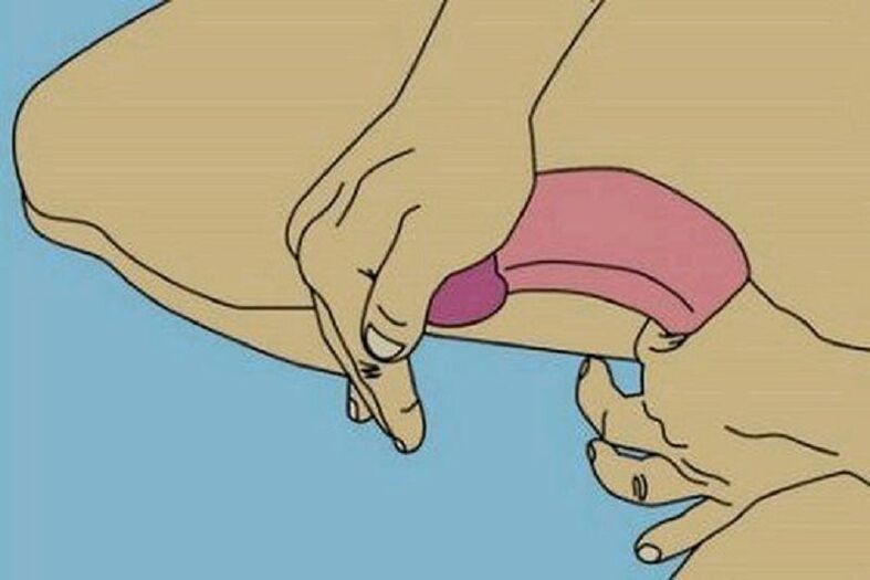 Bending for penis enlargement