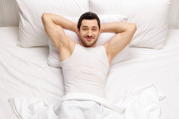 a man with an enlarged cock massage